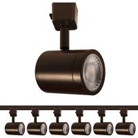 WAC Lighting H-8010-30-DB-6 Charge 1 Light 120 Dark Bronze H Track Fixture Ceiling Light in 6  photo thumbnail