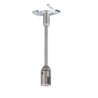 WAC Lighting LM-TB4-BN Solorail Brushed Nickel Rail T-Bar Ceiling Standoff Ceiling Light in 4in, 4.5in thumb