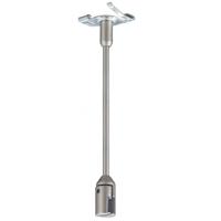 WAC Lighting LM-TB5-BN Solorail Brushed Nickel Rail T-Bar Ceiling Standoff Ceiling Light in 5in, 6in thumb