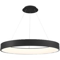 WAC Lighting PD-33743-BK Corso LED 43 inch Black Pendant Ceiling Light in 43in, dweLED  photo thumbnail