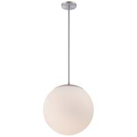 WAC Lighting PD-52313-35-BN Niveous LED 14 inch Brushed Nickel Pendant Ceiling Light in 3500K, 13in, dweLED  photo thumbnail