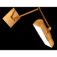 WAC Lighting PL-47023-AB Piano LED 10 inch Aged Brass Wall Swing Lamp Wall Light, dweLED PL-47023-AB.PT03.jpg thumb