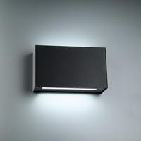 WAC Lighting WS-25612-BK-EM Blok LED 12 inch Black Bath Vanity & Wall Light in 3000K, dweLED alternative photo thumbnail