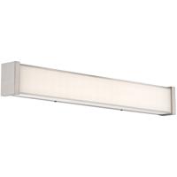 22 Inches, WAC Lighting WS-7322-30-CH DweLED Svelte 22in LED Bathroom Vanity & Wall 3000K in Chrome Light Fixture 