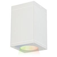 WAC Lighting DC-CD05-N-CC-BK Cube Arch Flush Ceiling Light in 90, Black, N-25 Degrees, 31, Color Changing photo thumbnail