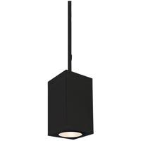 WAC Lighting DC-PD0517-F840-BK Cube Arch LED 5 inch Black Outdoor Pendant in 17, 4000K, 85, F-33 Degrees photo thumbnail