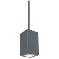 WAC Lighting DC-PD0517-N830-GH Cube Arch LED 5 inch Graphite Outdoor Pendant in 17, 3000K, 85, N-25 Degrees photo thumbnail