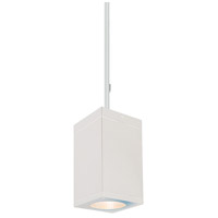 WAC Lighting DC-PD0517-S835-WT Cube Arch LED 5 inch White Outdoor Pendant in 17, 3500K, 85, S-16 Degrees photo thumbnail