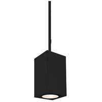 WAC Lighting DC-PD05-S830-BK Cube Arch LED 5 inch Black Outdoor Pendant in 3000K, 85, Spot photo thumbnail