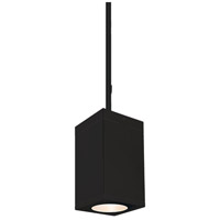 WAC Lighting DC-PD0622-F930-BK Cube Arch LED 5 inch Black Outdoor Pendant in 3000K, 90, F-38 Degrees, 22 photo thumbnail