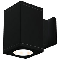 WAC Lighting DC-WD0534-F830B-BK Cube Arch LED 5 inch Black Sconce Wall Light in 3000K, 85, F-33 Degrees, 34, B - Twrds wall photo thumbnail