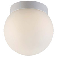 WAC Lighting FM-W52312-WT Niveous LED 12 inch White Outdoor Flush Mount in 3000K, 12in, dweLED photo thumbnail