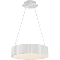WAC Lighting PD-33718-AL Corso LED 18 inch Brushed Aluminum Pendant Ceiling Light in 18in, dweLED  photo thumbnail