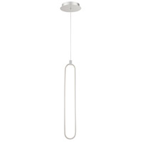 WAC Lighting PD-54901-BN Charmed LED 1 inch Brushed Nickel Pendant Ceiling Light, dweLED photo thumbnail