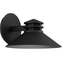 WAC Lighting WS-W15710-BK Sodor LED 7 inch Black Outdoor Wall Light, dweLED photo thumbnail