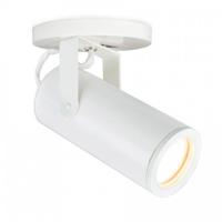 WAC Lighting MO-2020-930-WT Silo LED 5 inch White Flush Mount Ceiling Light in 3000K, Monopoint thumb