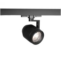 WAC Lighting WHK-LED522S-40-BK Paloma 1 Light 277 Black Track Accessory Ceiling Light in 4000K, 85, Spot thumb