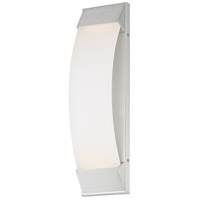 WAC Lighting WS-W29718-AL Panorama LED 18 inch Brushed Aluminum Outdoor Wall Light in 18in, dweLED thumb