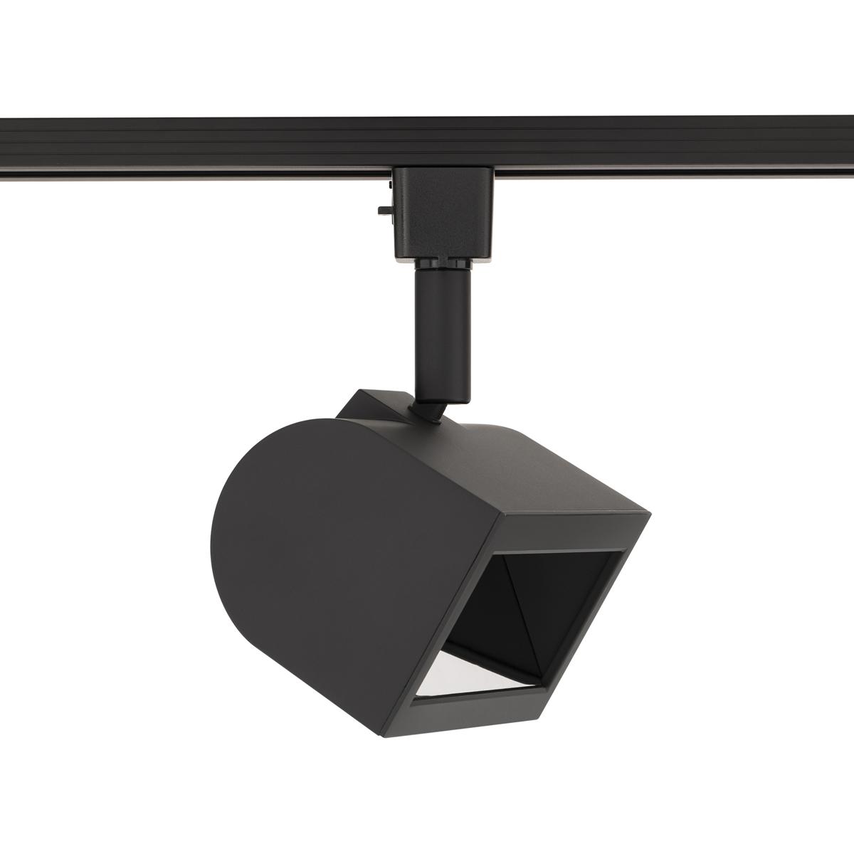 WAC Lighting J-3020W-CS-BK Ocularc 1 Light 120 Black J Track Fixture Ceiling Light in 2700-3000-3500-4000-5000K
