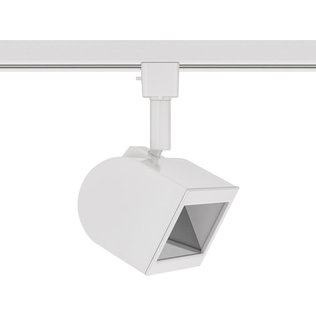 WAC Lighting J-3020W-CS-WT Ocularc 1 Light 120 White J Track Fixture Ceiling Light in 2700-3000-3500-4000-5000K