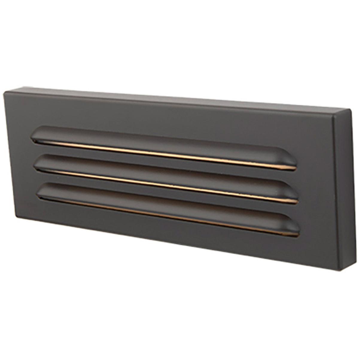 WAC Lighting 4901-27BZ WAC 12V Surface Mounted Step Light LED 9 inch Bronze ADA Step and Wall Light in 2700K Warm LED, WAC Landscape