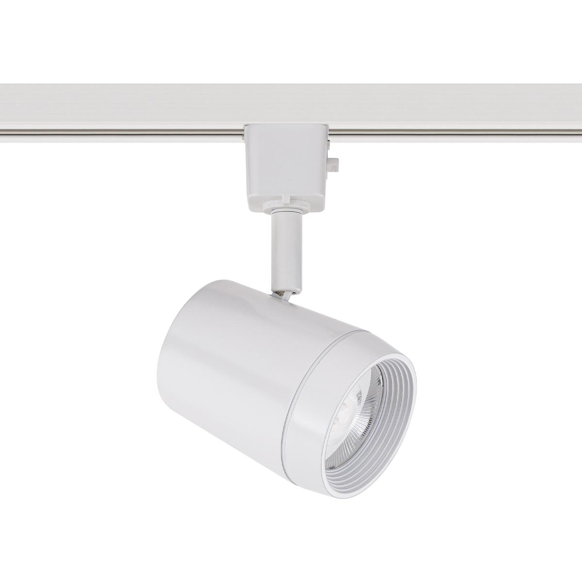 WAC Lighting J-7011-CS-WT Ocularc 1 Light 120 White J Track Fixture Ceiling Light in 2700-3000-3500-4000-5000K