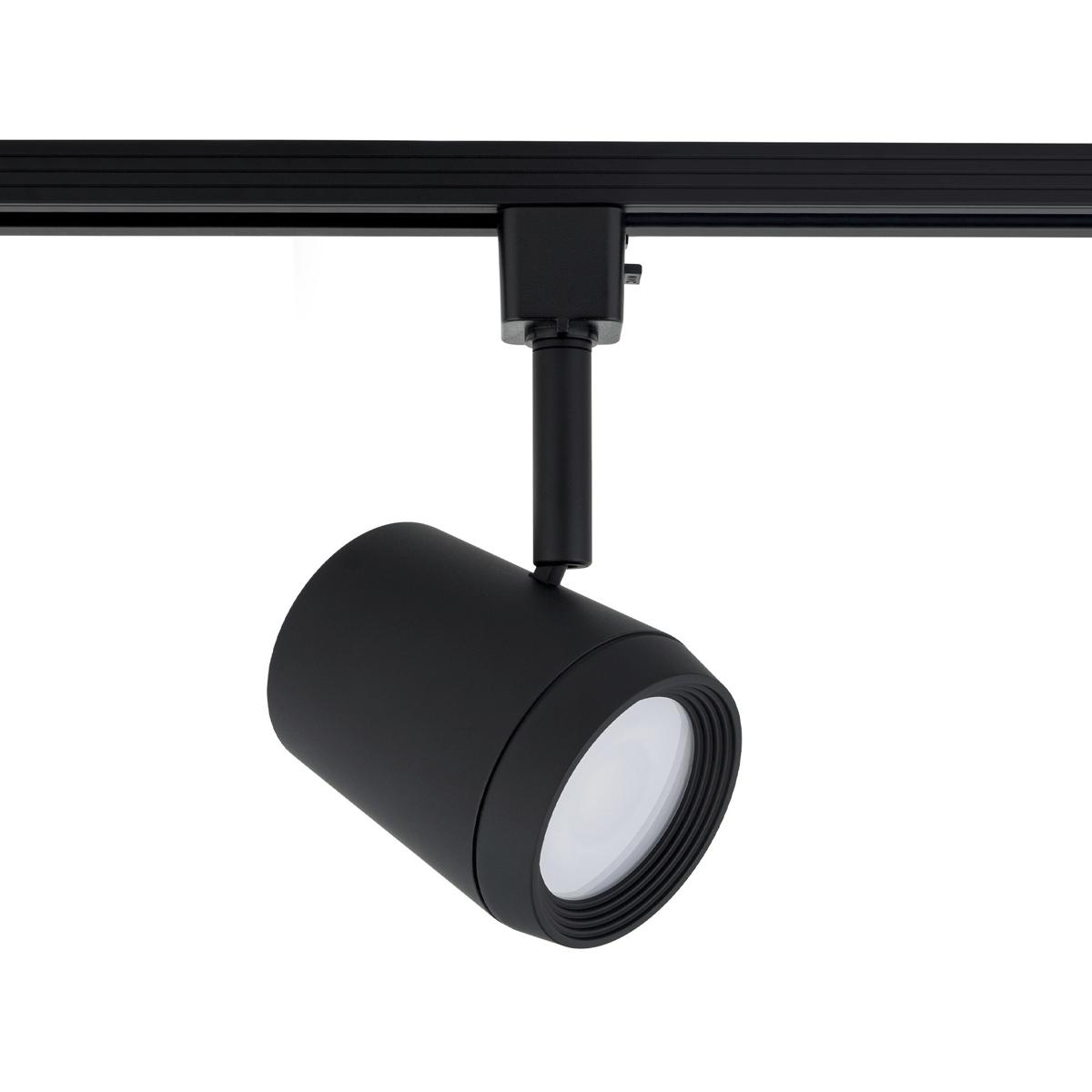 WAC Lighting H-7030-CS-BK Ocularc 1 Light 120 Black H Track Fixture Ceiling Light