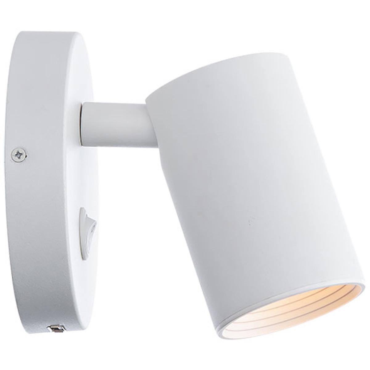 WAC Lighting BL-21205-WT Kepler Reading Light Wall Light in White, dweLED