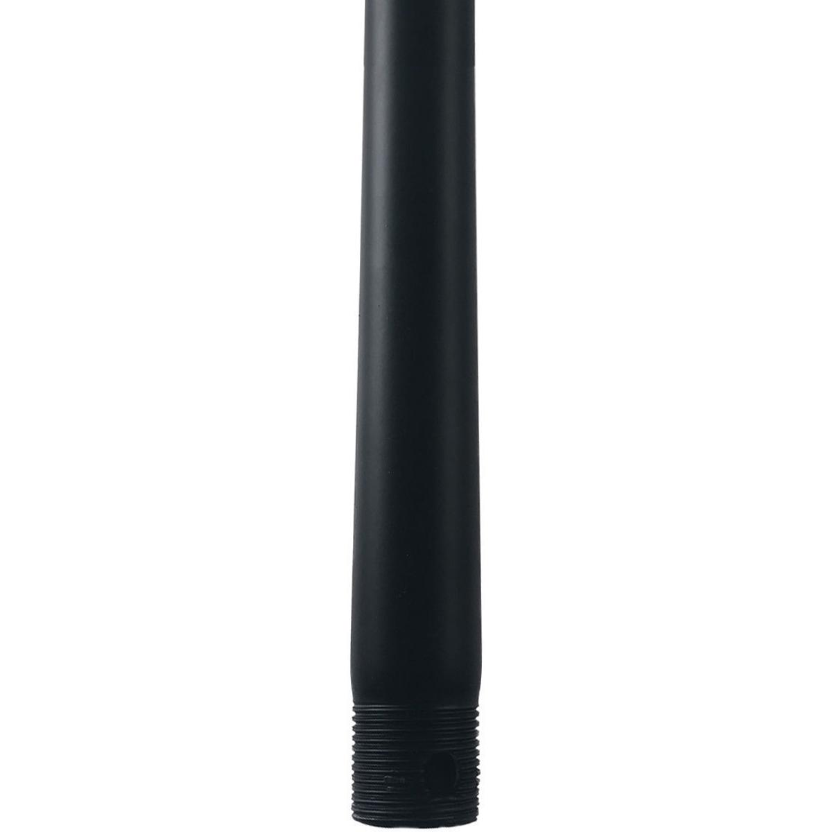WAC Lighting DR48-MB Tyler Matte Black Fan Downrod, Smart Fan