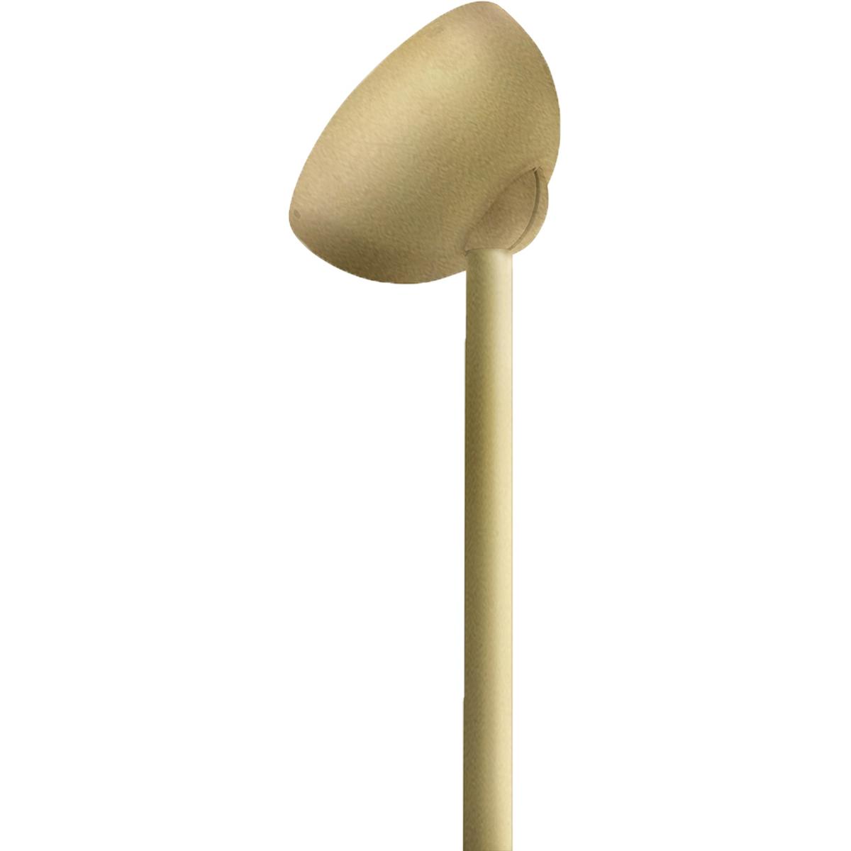 Ceiling Fan Slope Ceiling Kit for Slopes up to 45 Degrees in Satin Brass
