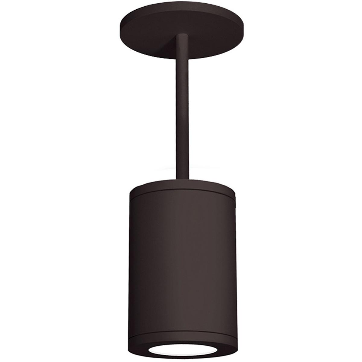 WAC Lighting DS-PD06-F30-BZ Tube Arch LED 5 inch Bronze Outdoor Pendant in Flood, 85, 3000K