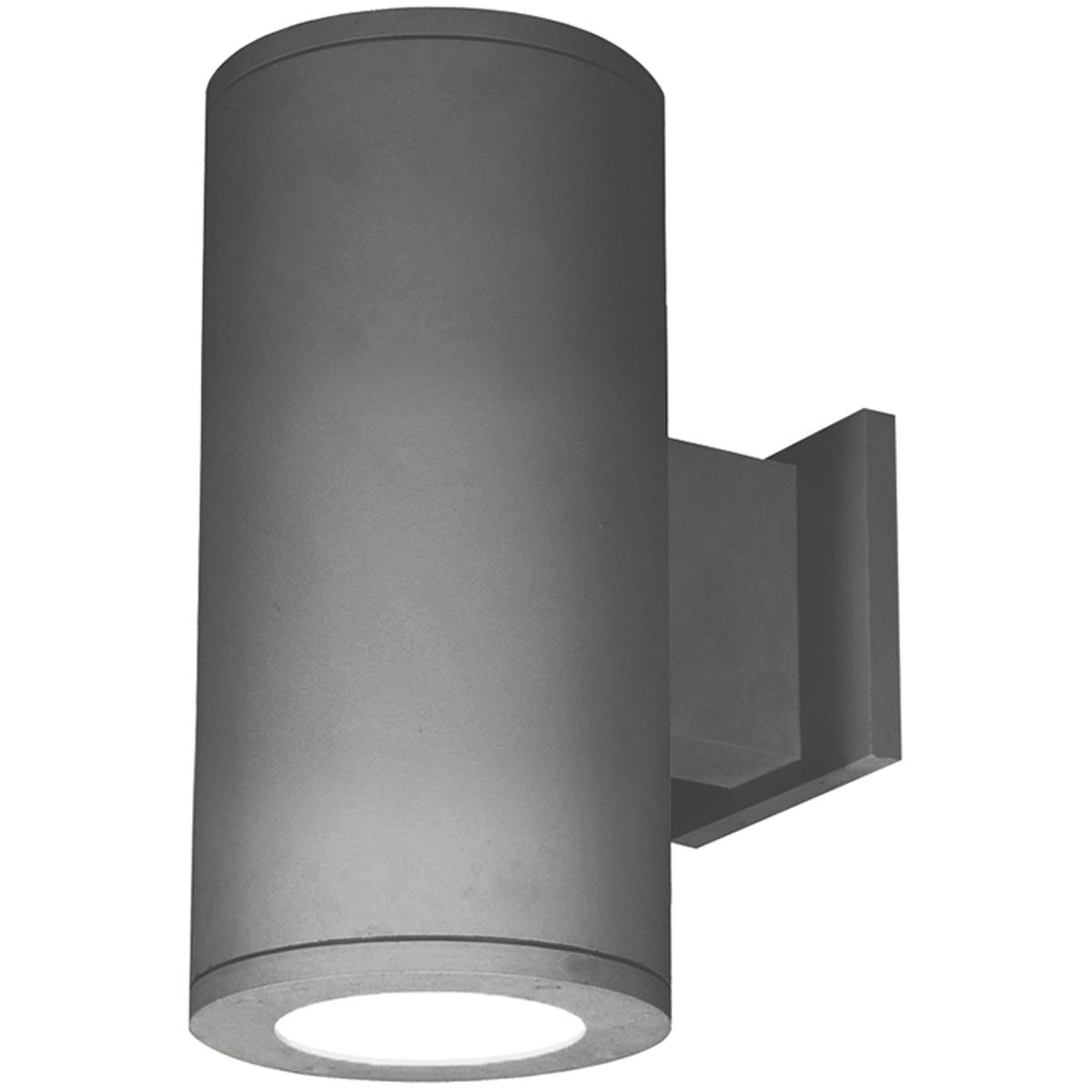 WAC Lighting DS-WD05-S930S-GH Tube Arch Sconce Wall Light in 3000K, Graphite