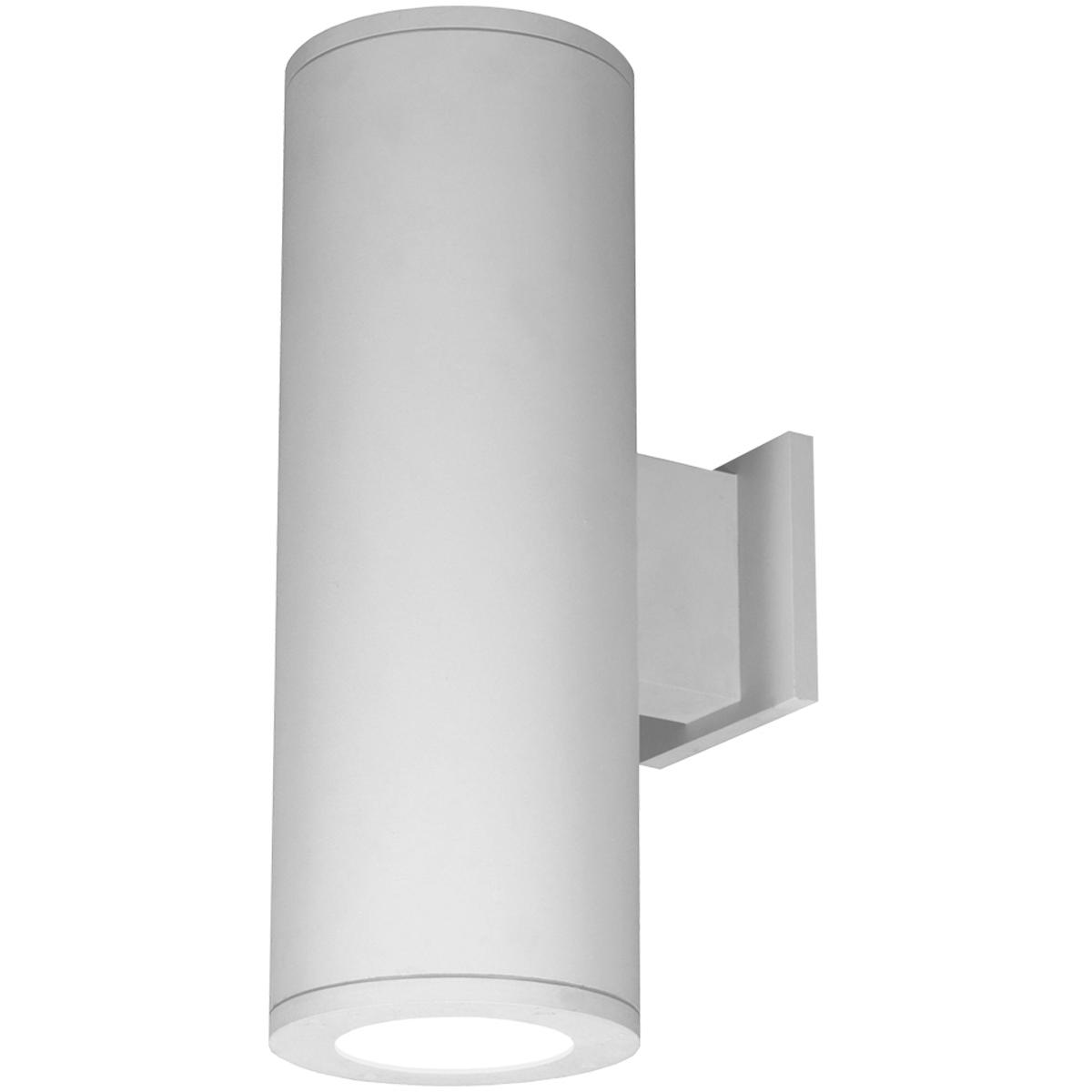 WAC Lighting DS-WD06-F30C-WT Tube Arch Sconce Wall Light in 3000K, White