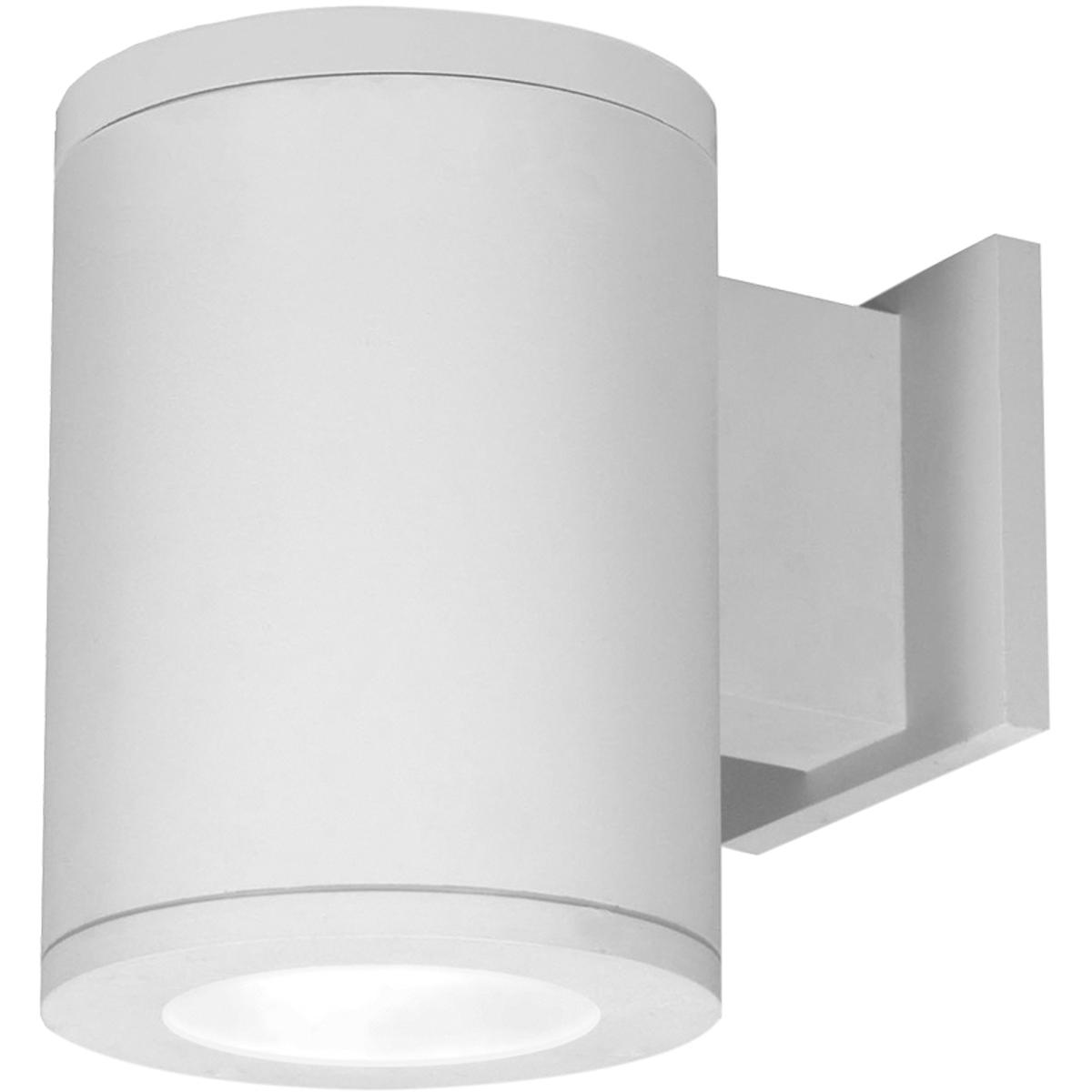 WAC Lighting DS-WS06-F927A-WT Tube Arch Sconce Wall Light in Flood, 90, 2700K, White, Away From Wall
