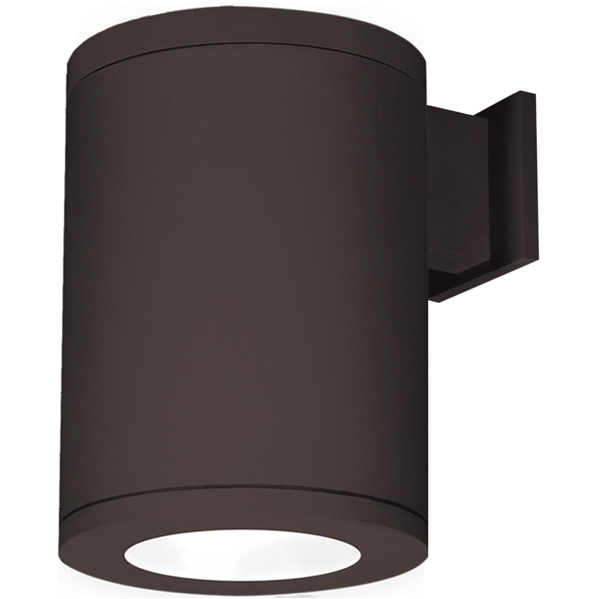 WAC Lighting DS-WS08-F40S-BZ Tube Arch Sconce Wall Light in Flood, 85, 4000K, Bronze, Straight Up/Down