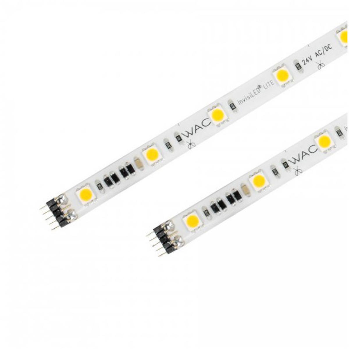 WAC Lighting LED-T24C-2IN-10-WT InvisiLED White 4500K 2 inch Tape Light, 10-Pack