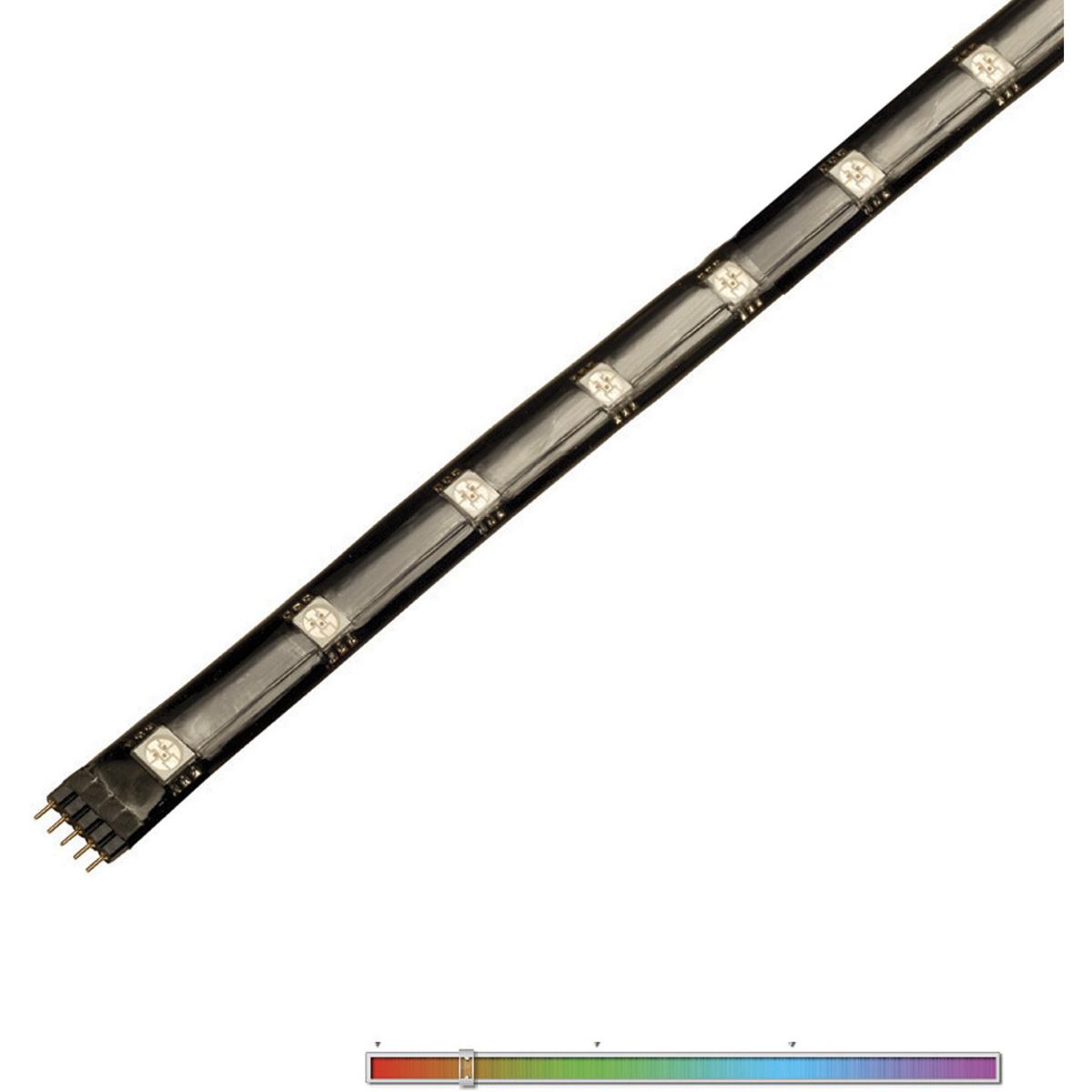 WAC Lighting LED-TC-1-40-RGB InvisiLED Black 12 inch Tape Light in 12in