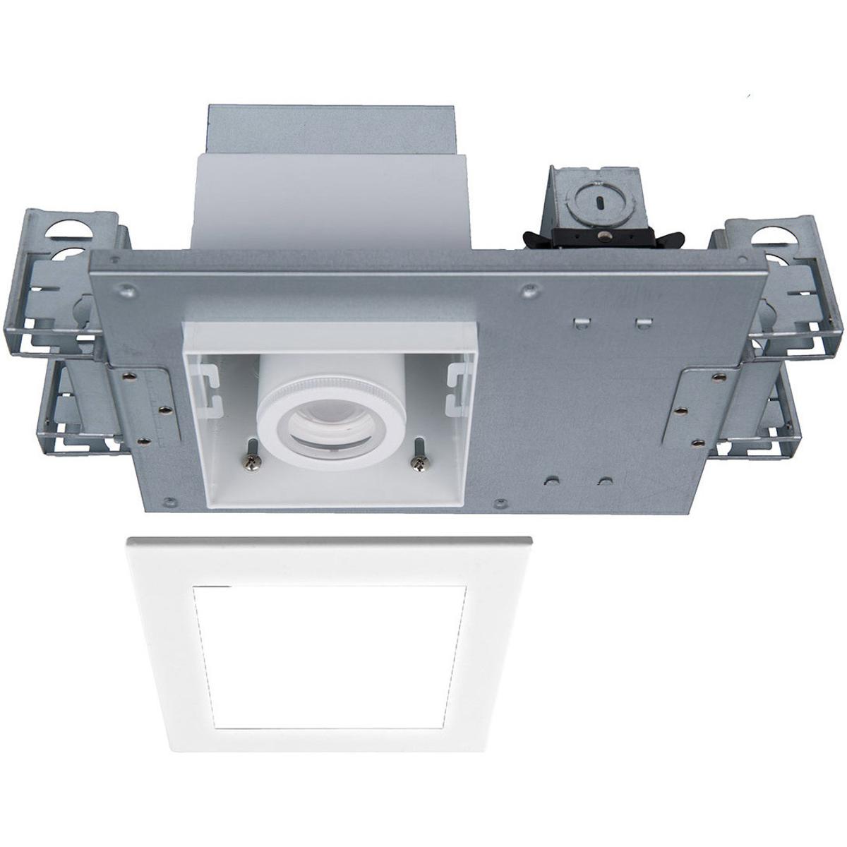 WAC Lighting MT4115T940WTWT Silo Multiples LED White White Recessed Lighting in 4000K WhiteWhite