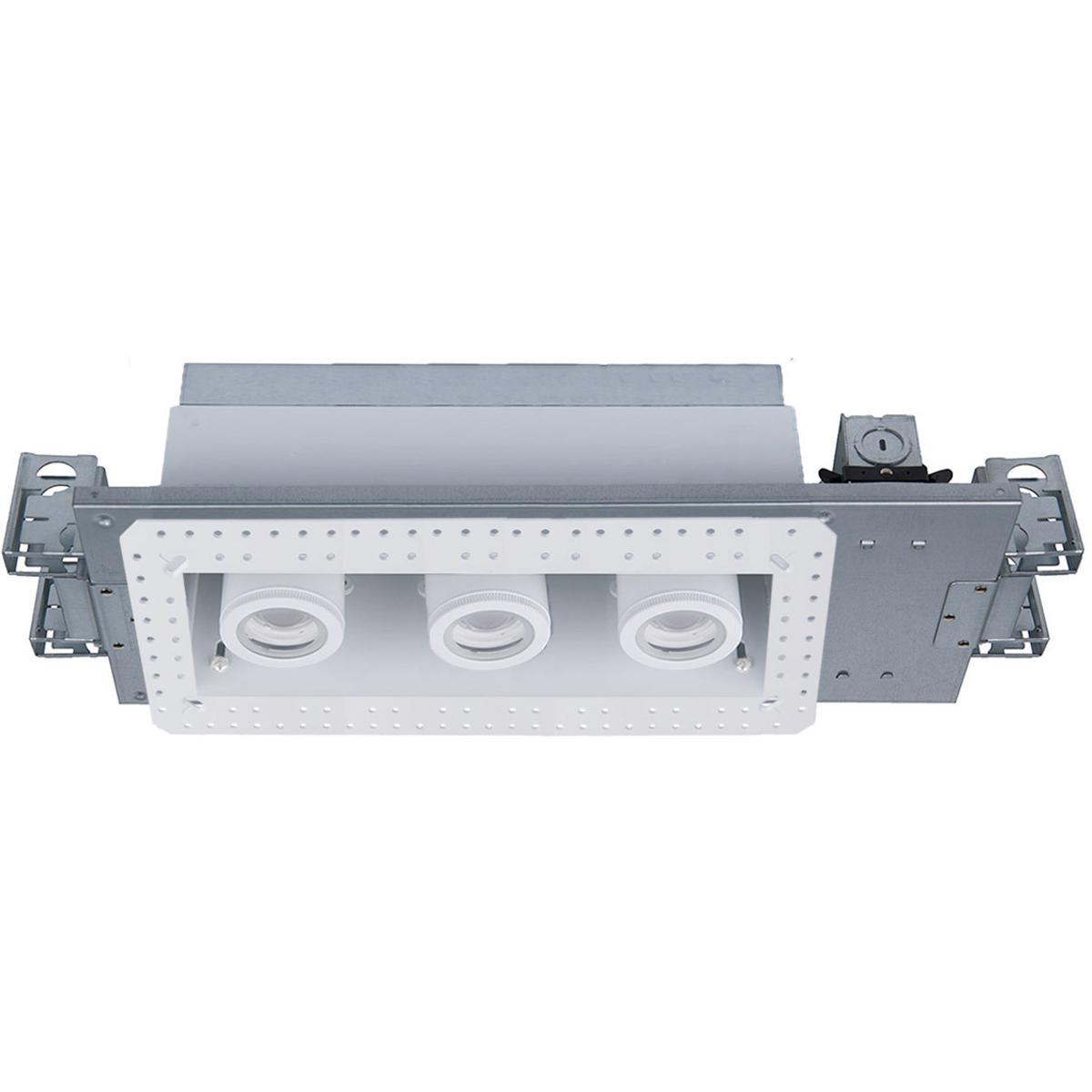 WAC Lighting MT4315L940WTWT Silo Multiples LED White White Multiple Recessed Trim in 4000K WhiteWhite WAC Lighting MT4315L940WTWT Silo Multiples LED White White Multiple Recessed Trim in 4000K WhiteWhite