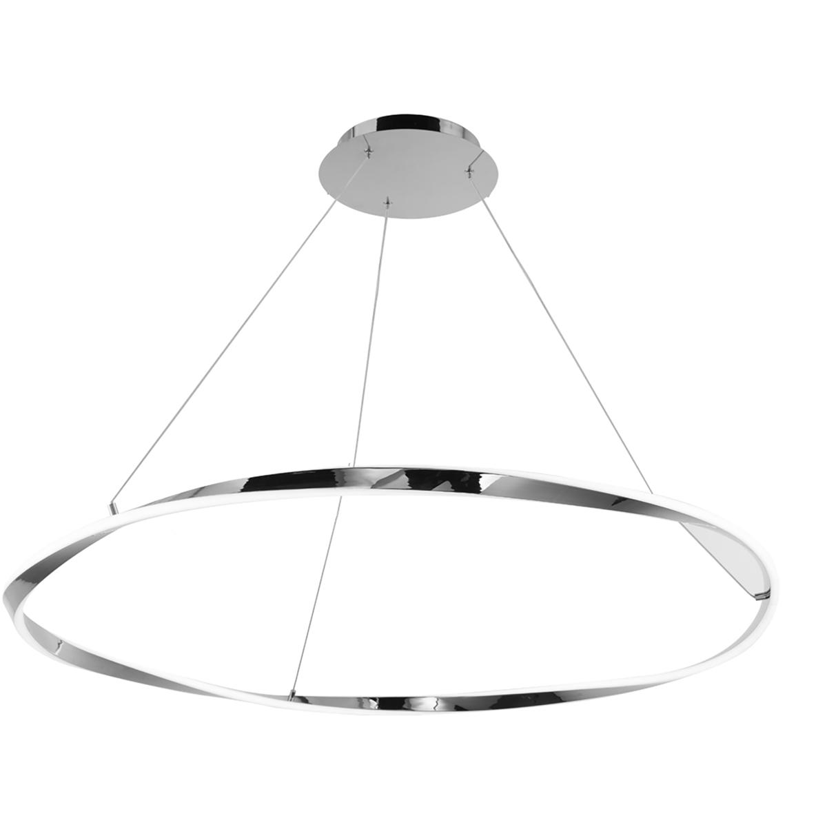 WAC Lighting PD-18041-CH Eternal LED 41.56 inch Chrome Pendant Ceiling Light, dweLED