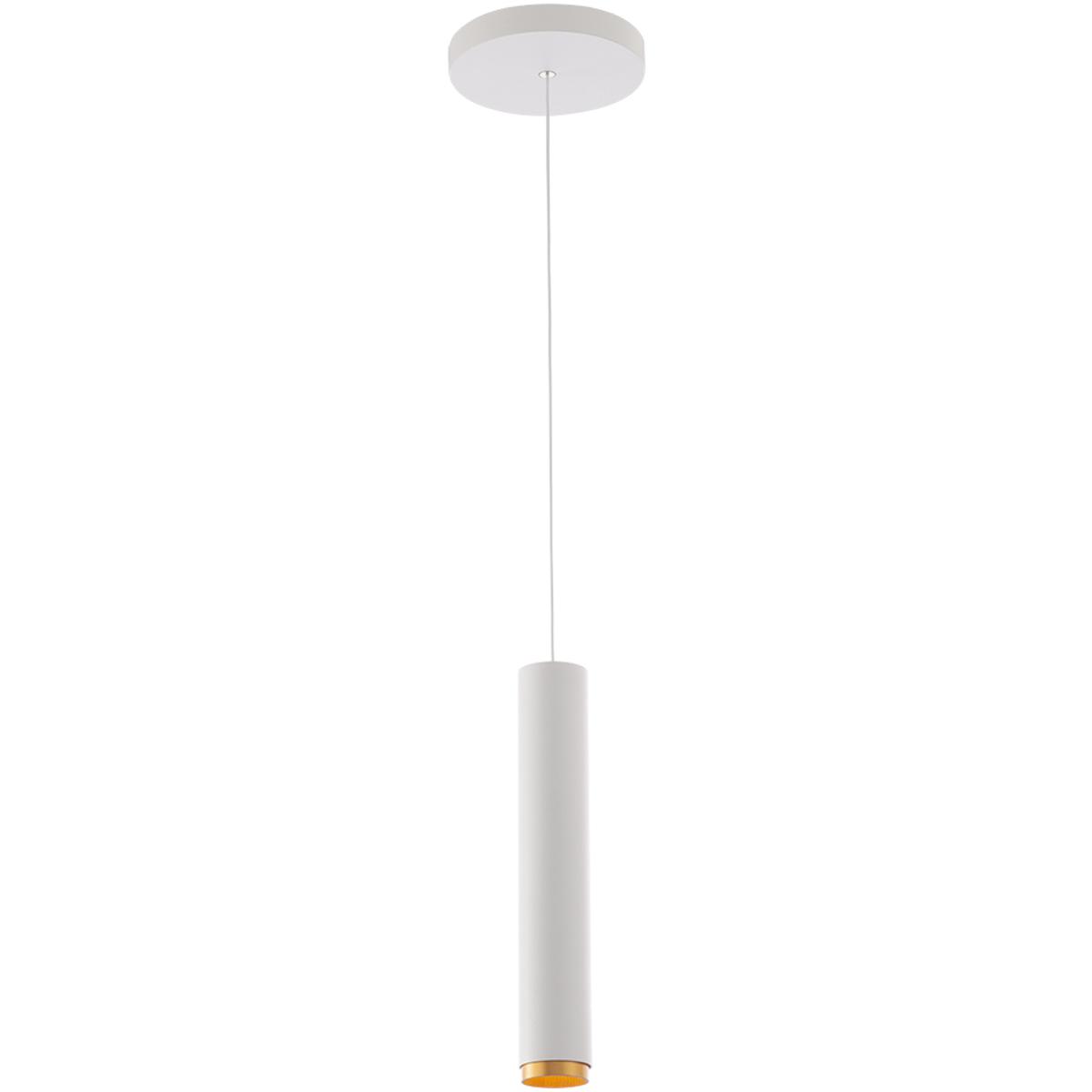 Lighting New York PD-2020-930-WT/WT WAC Lighting Silo 1 Light 120-277 VAC White/White Track Pendant Ceiling Light PD-2020-930-WT/WT - Open Box