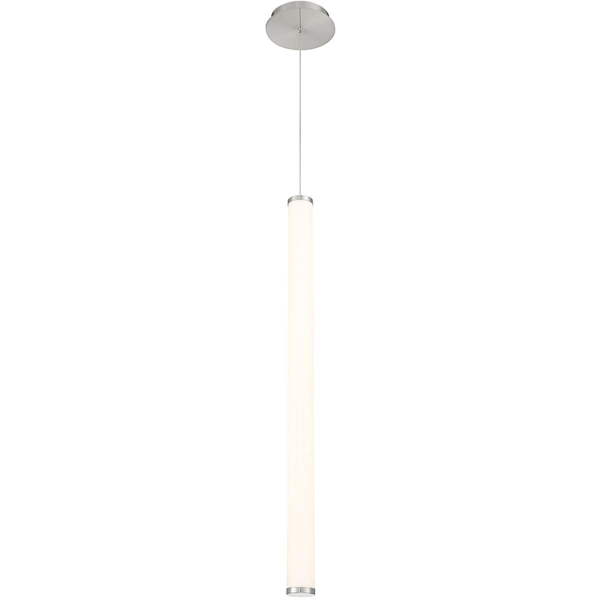 WAC Lighting PD-70937-BN Flare LED 2.5 inch Brushed Nickel Mini-Pendant Ceiling Light, dweLED