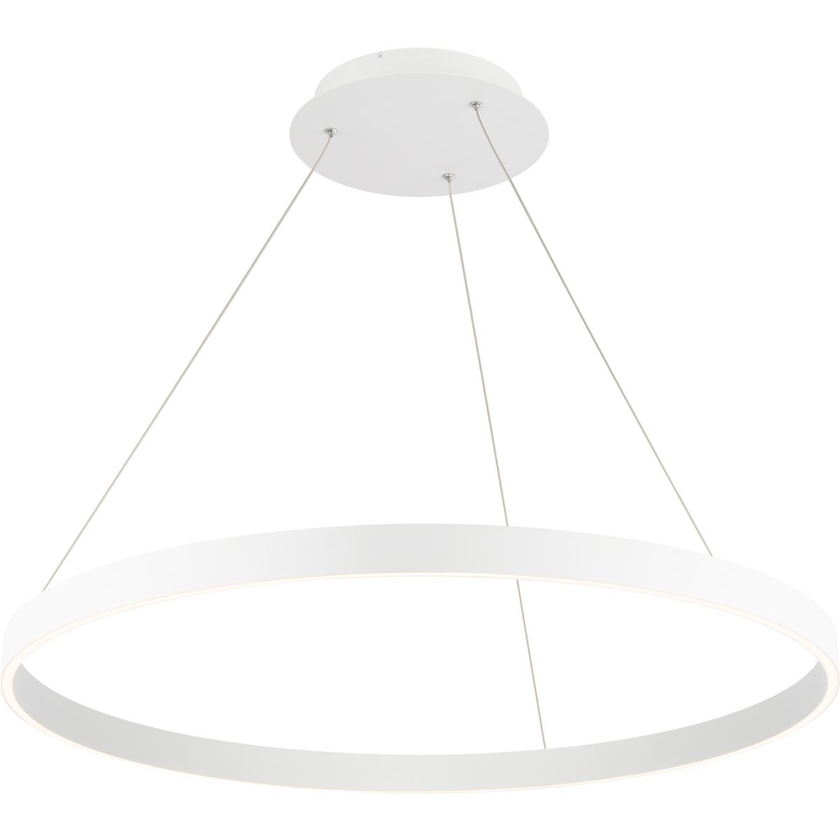 WAC Lighting PD81131WT Sirius LED 31 inch White Pendant Ceiling Light dweLED
