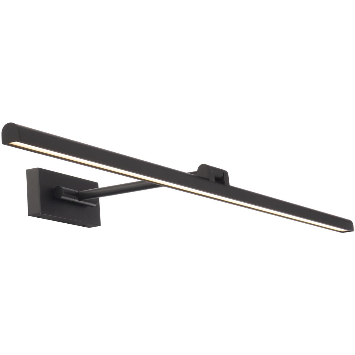 WAC Lighting PL-11042-BK Reed 29.80 watt 42 inch Black Picture Light Wall Light, dweLED