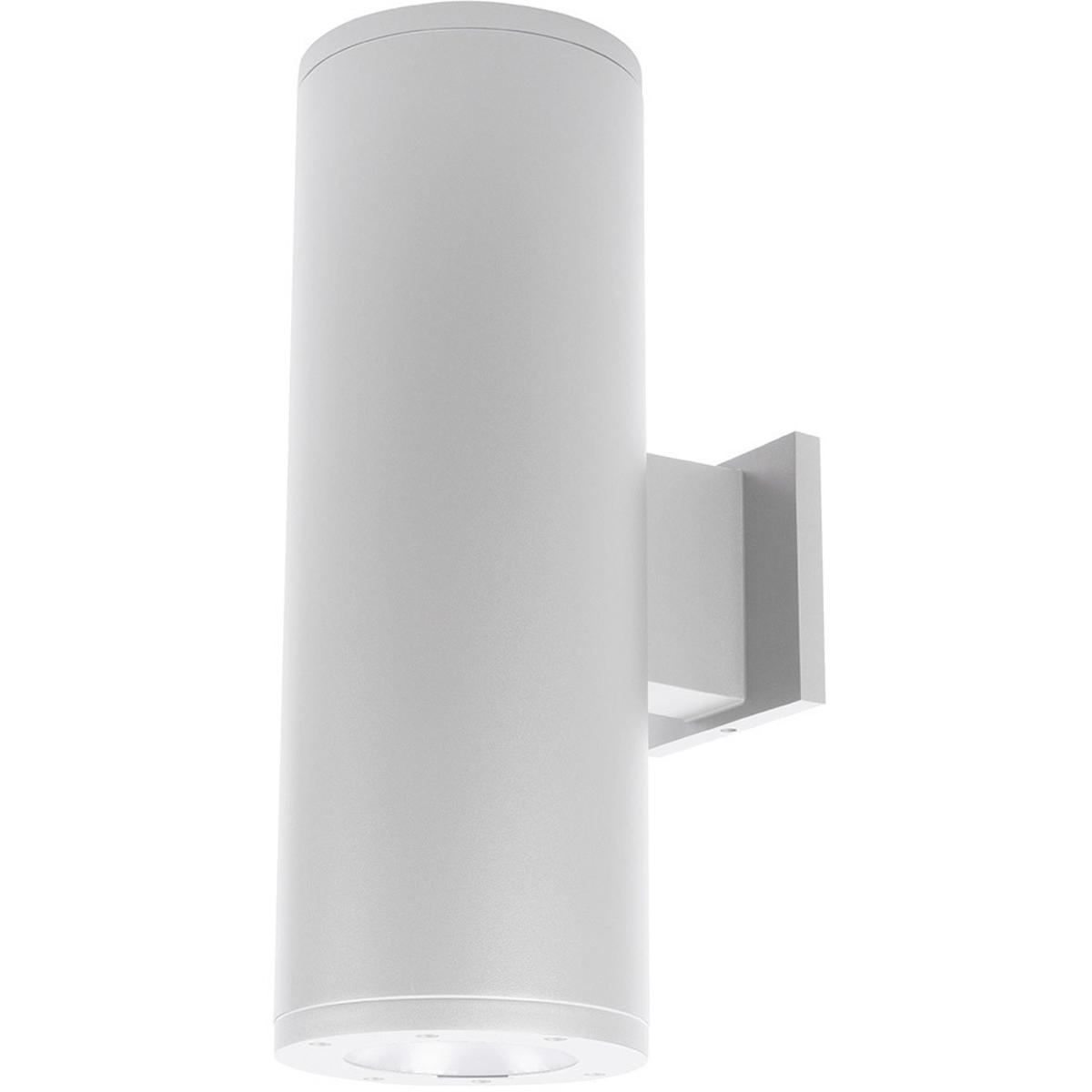 WAC Lighting DS-WE0622-F927S-WT Cube Arch LED 6.25 inch White Sconce Wall Light in Flood, 90, 2700K, Straight Up/Down