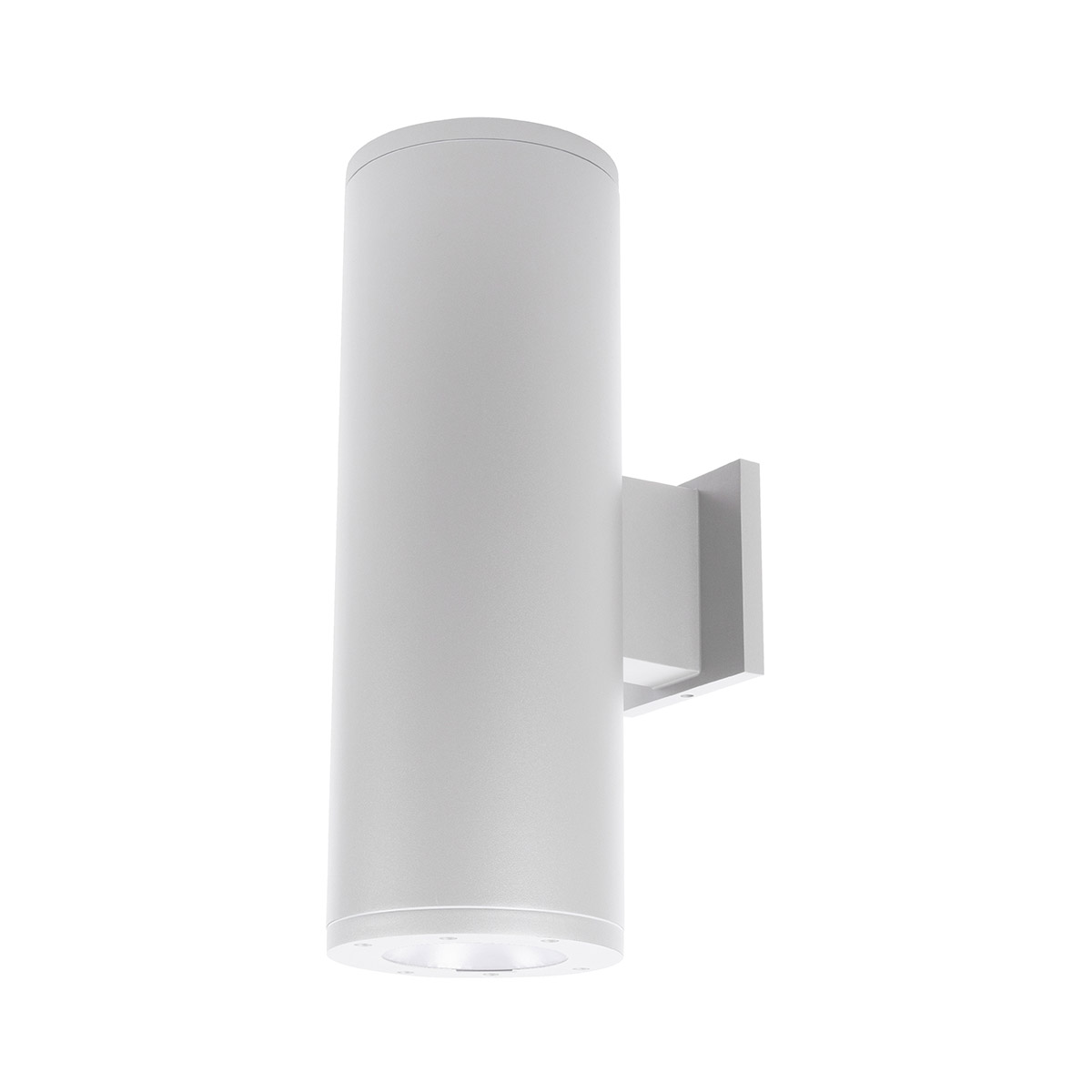 WAC Lighting DS-WE08EM-F30A-WT Cube Arch LED 7.88 inch White Sconce Wall Light in Flood, 85, 3000K, Away From Wall