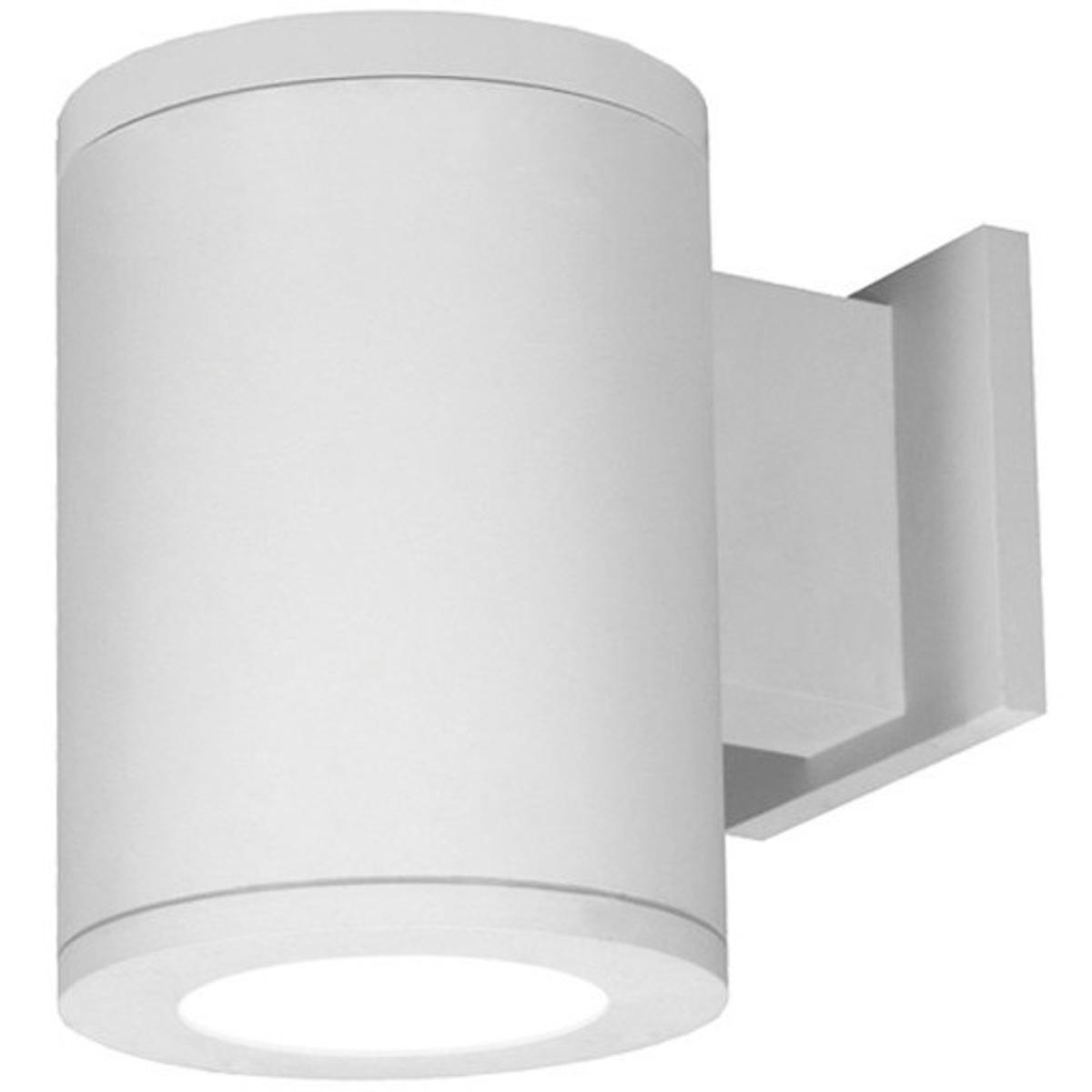 WAC Lighting DS-WS0517-F27B-WT Tube Arch LED 4.88 inch White Sconce Wall Light in Flood, 85, 2700K, Towards Wall