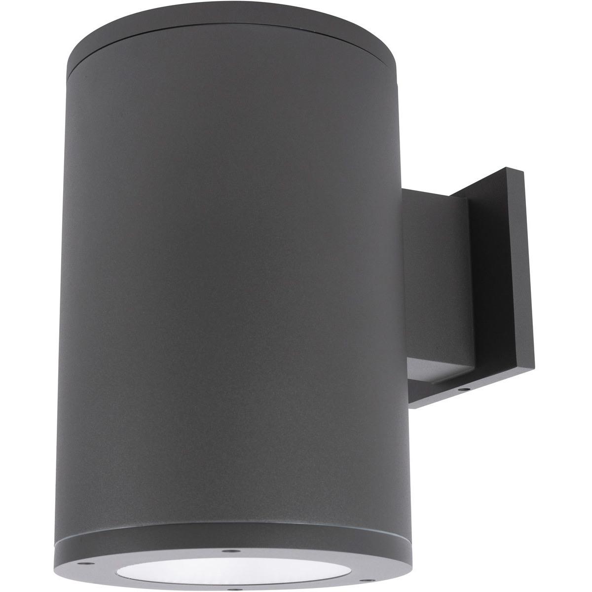 WAC Lighting DS-WS0517-F40A-GH Tube Arch LED 4.88 inch Graphite Sconce Wall Light in Flood, 85, 4000K, Away From Wall