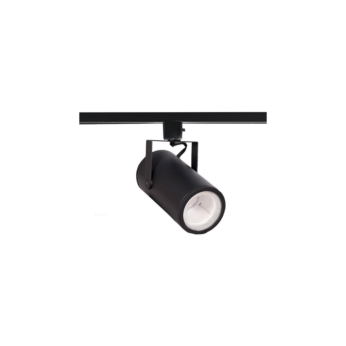 WAC Lighting H-2042-927-BK Silo 1 Light 120 Black Track Head Ceiling Light in 2700K, H Track
