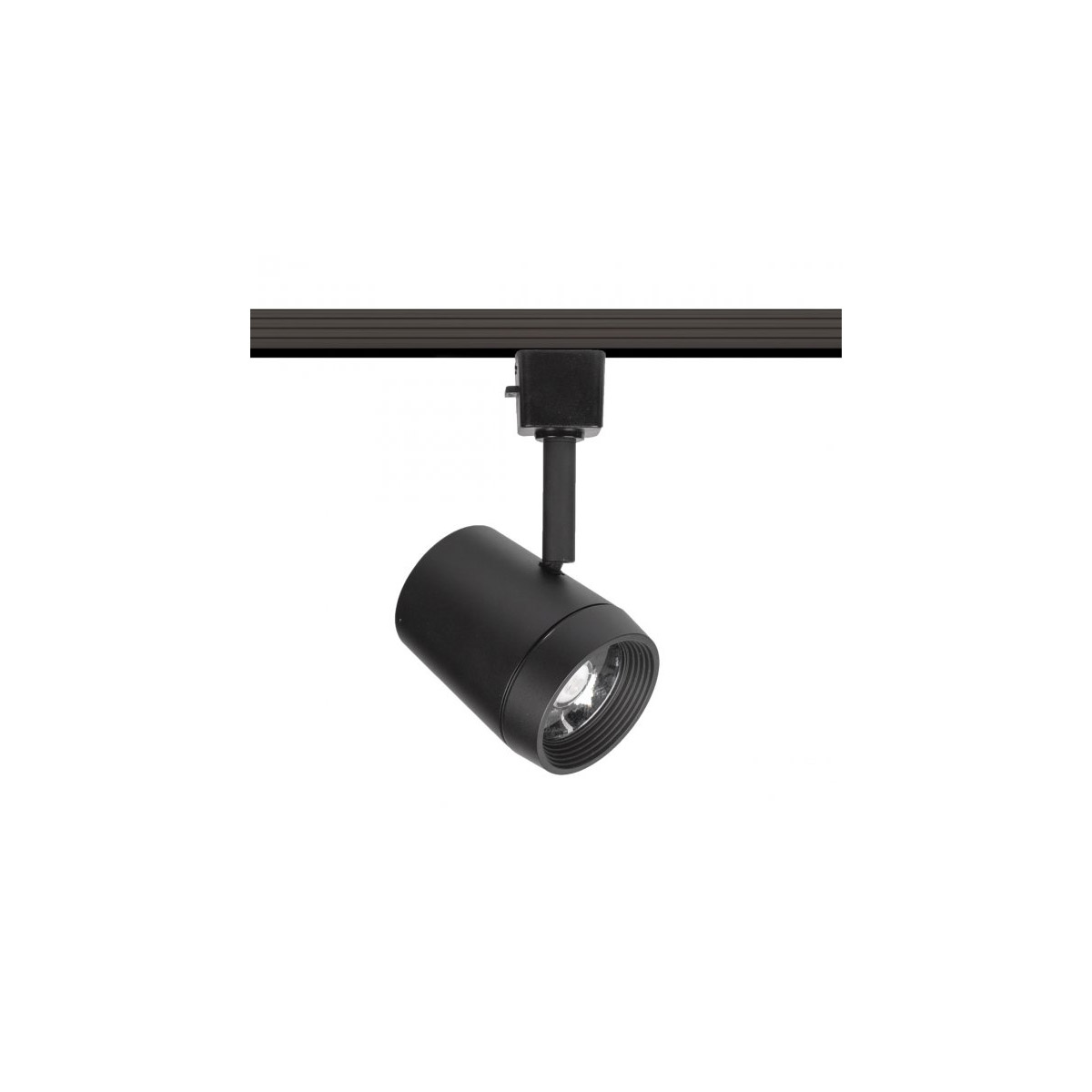 WAC Lighting H-7011-WD-BK Ocularc 1 Light 120 Black Track Head Ceiling Light in Warm Dim